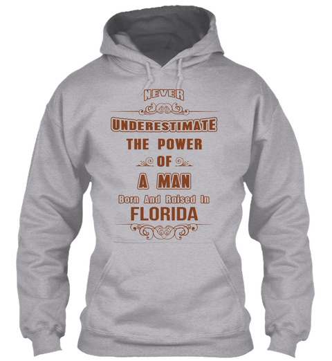 Florida Sport Grey T-Shirt Front