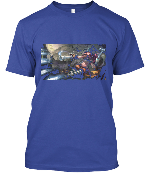 Miss Fortune Deep Royal áo T-Shirt Front