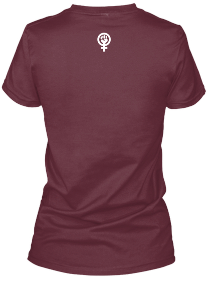 U.N.I.T.Y. Maroon T-Shirt Back