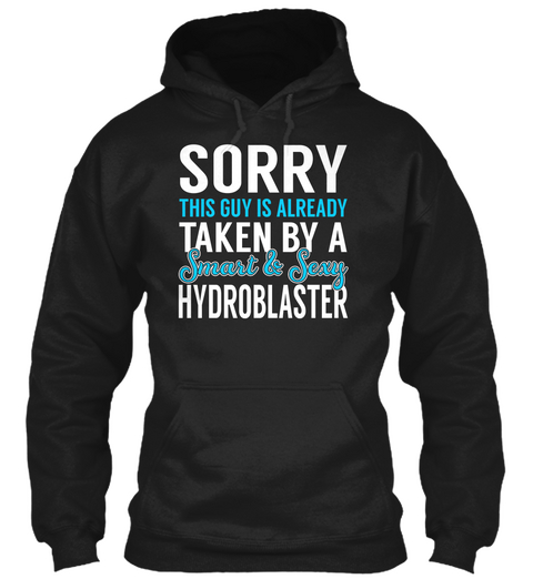 Hydroblaster Black áo T-Shirt Front