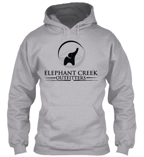 Eco Hoodie Sport Grey T-Shirt Front