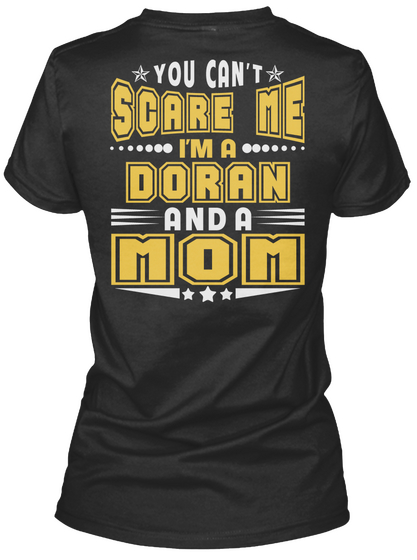 Doran Thing And Mom Shirts Black T-Shirt Back