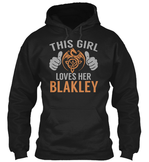 Loves Blakley   Name Shirts Black T-Shirt Front