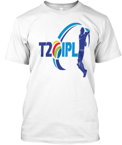 For The Upcoming Ipl 2017 White T-Shirt Front