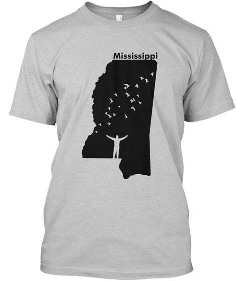 Mississippi Light Steel T-Shirt Front