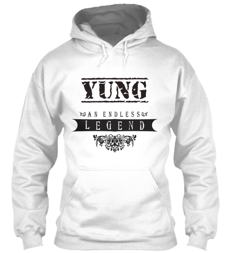 Yung An Endless Legend White T-Shirt Front