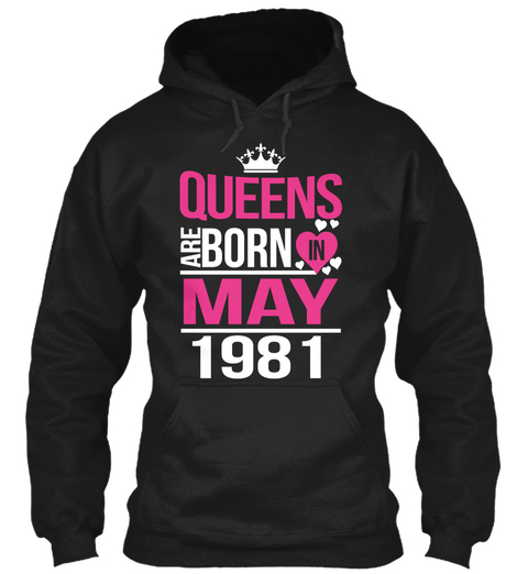 Queens Are Born In May 1981 Black Kaos Front