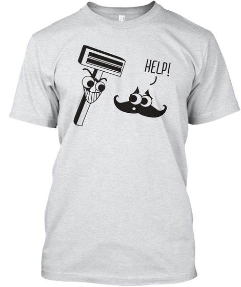 Help! Ash T-Shirt Front