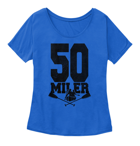 50 Miler True Royal áo T-Shirt Front