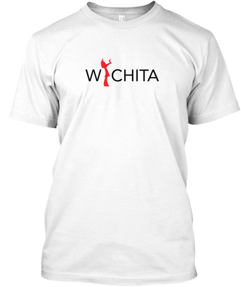 Wichita White áo T-Shirt Front