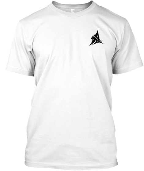 Sinergy Logo White T-Shirt Front
