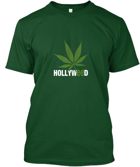 Ee Hollyw D Deep Forest Camiseta Front