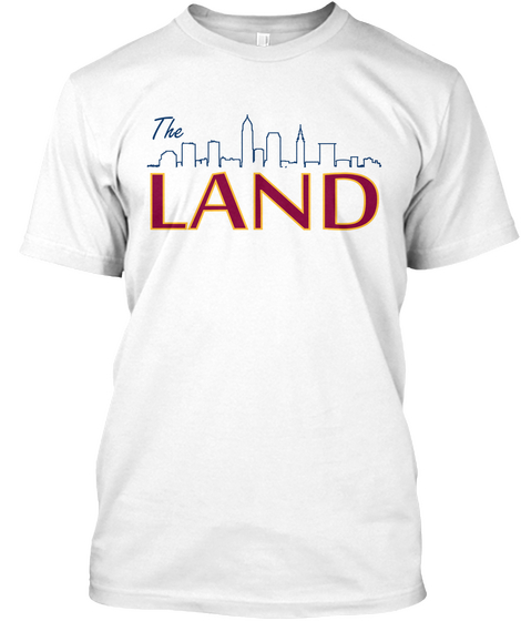 The Land White T-Shirt Front