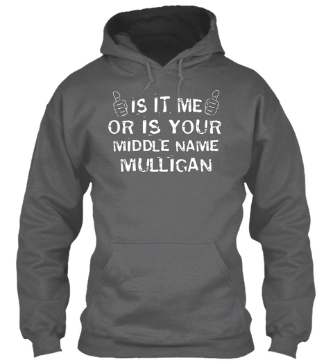 Mulligan Dark Heather T-Shirt Front