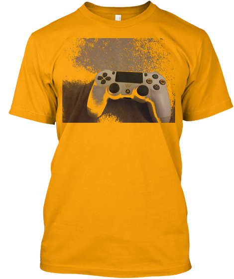 The Controller Gang Phone Case Gold T-Shirt Front