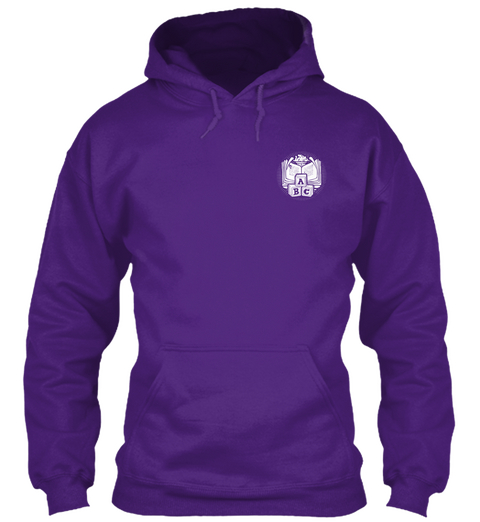 A B C Purple Camiseta Front