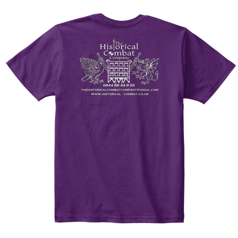 Kid's Club! Purple Camiseta Back