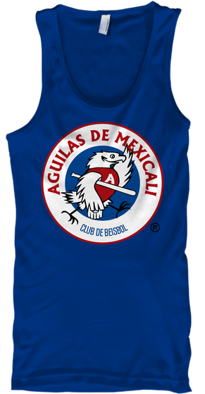 Aguilas De Mexicali True Royal áo T-Shirt Front