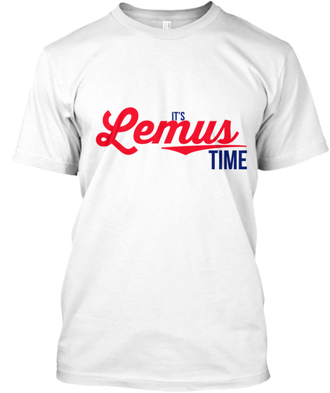 It's Say My Name Time!  White T-Shirt Front