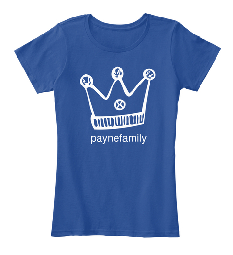 Paynefamily Deep Royal  T-Shirt Front