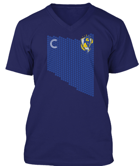 C Navy T-Shirt Front
