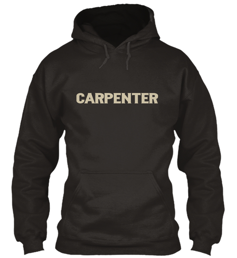 Carpenter Jet Black T-Shirt Front
