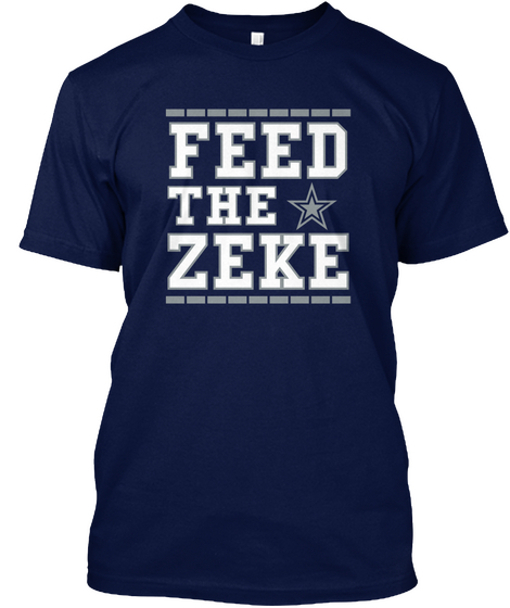  Feed The Zeke           Navy Kaos Front