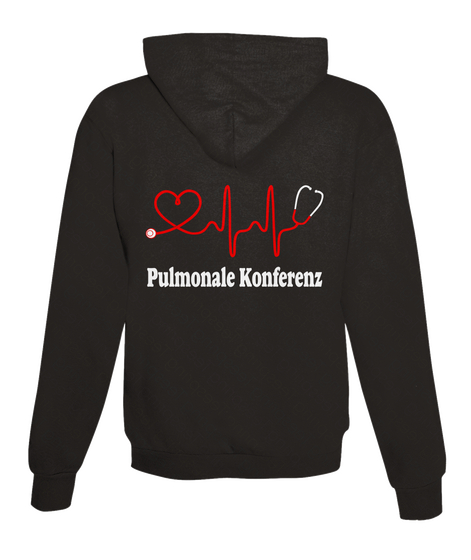 Pulmonale Konferenz Jet Black Camiseta Back