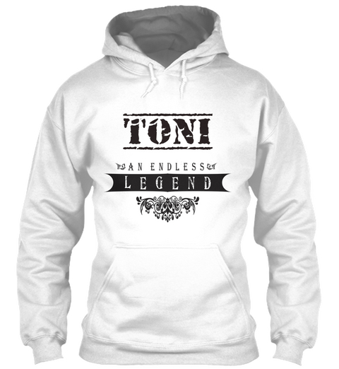 Toni An Endless Legend White T-Shirt Front