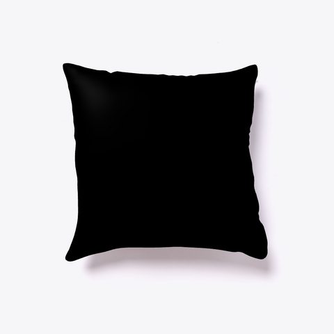 Tennis  Love Tennis   Pillow Black Camiseta Back