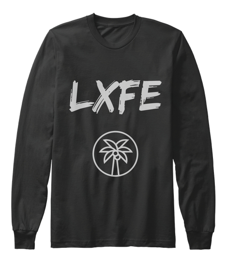 Lxfe Black Camiseta Front