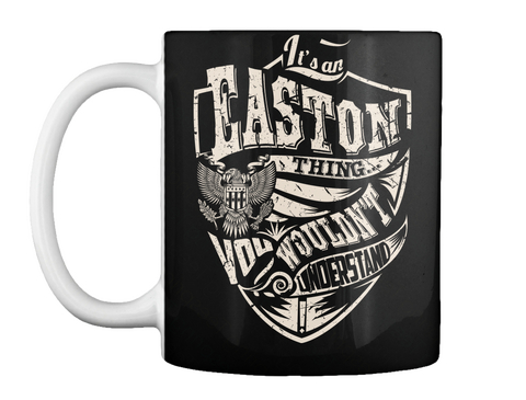 Mug   It's An Easton Thing Black Camiseta Front