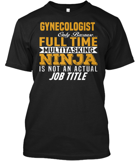 Gynecologist Black Kaos Front