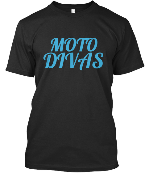 Moto
 Divas Black Camiseta Front