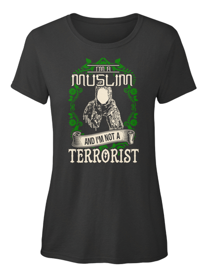 I'm A Muslim And I'm Not A Terrorist Black Kaos Front