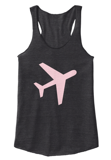 The Weekend Jetsetter Tank Eco Black T-Shirt Front
