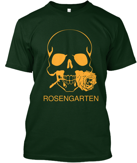 Rosengarten Forest Green áo T-Shirt Front