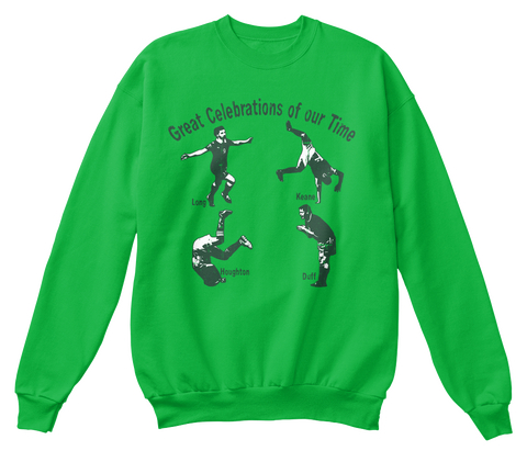 Great Ireland Celebrations Kelly Green Camiseta Front