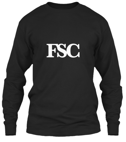 Fsc Worldwide Tee Black T-Shirt Front