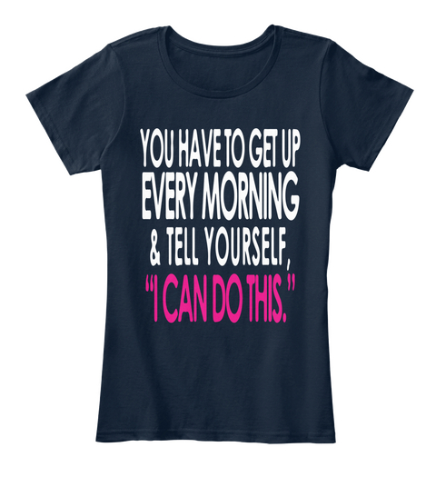 Single Mom Quotes Mothers Day I Can Do New Navy Kaos Front