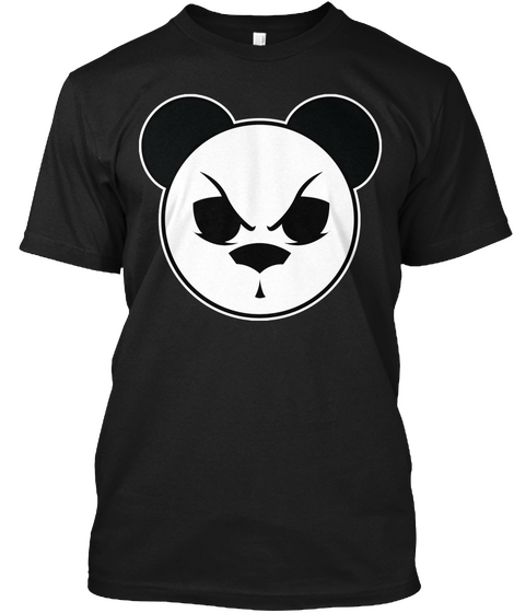 Mld Pandas Tee Black Camiseta Front