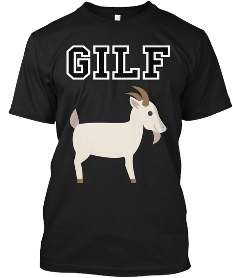 Gilf Black Camiseta Front