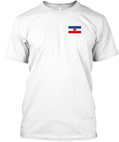 Yugoslavia   Jugoslavija White T-Shirt Front