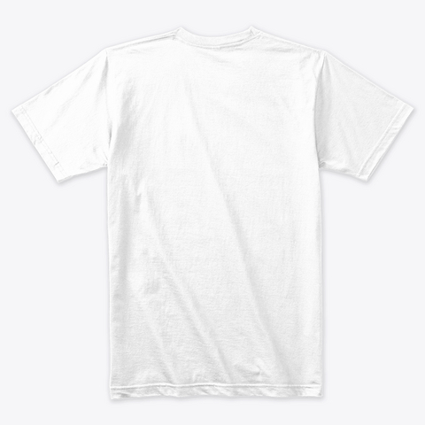 Aria  White T-Shirt Back