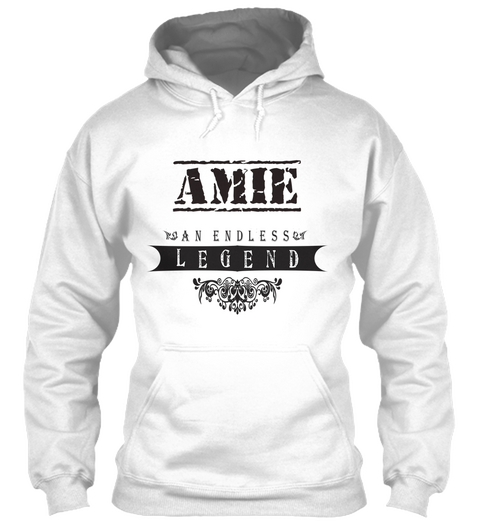 Amie An Endless Legend White Maglietta Front