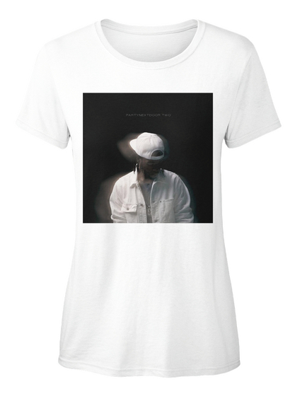 Partynextdoor A.Cover 2 Limited White T-Shirt Front