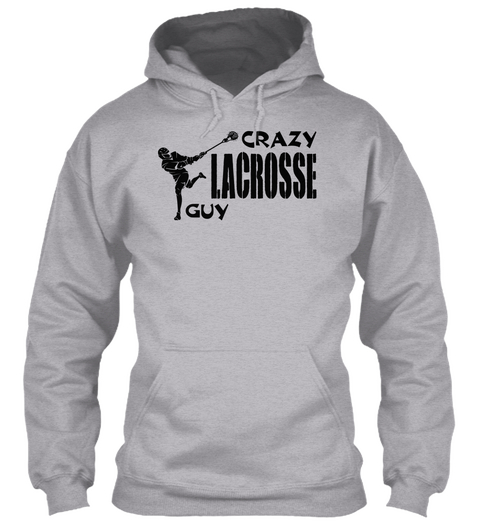 Limited Time Lacrosse T Shirts Sport Grey T-Shirt Front