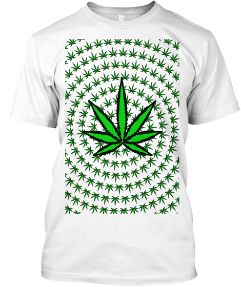 Leaf #1 White Camiseta Front