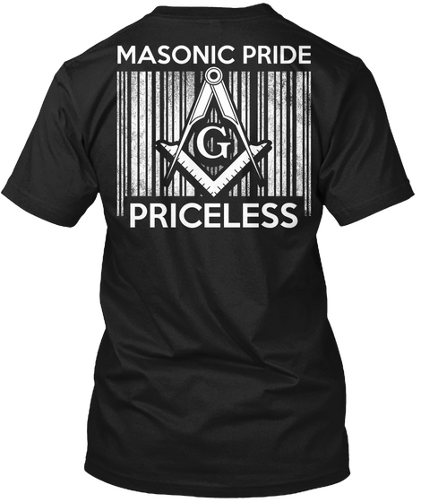 Pride  Black T-Shirt Back