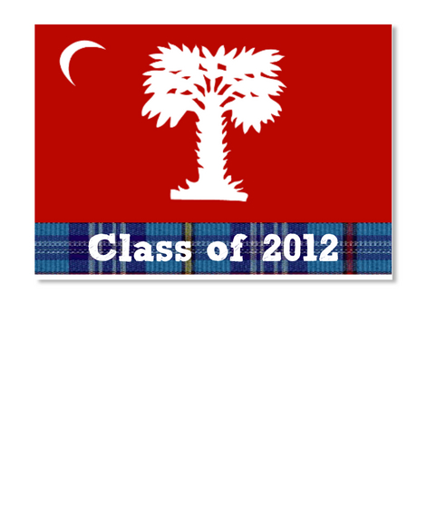 Class Of 2012 White T-Shirt Front